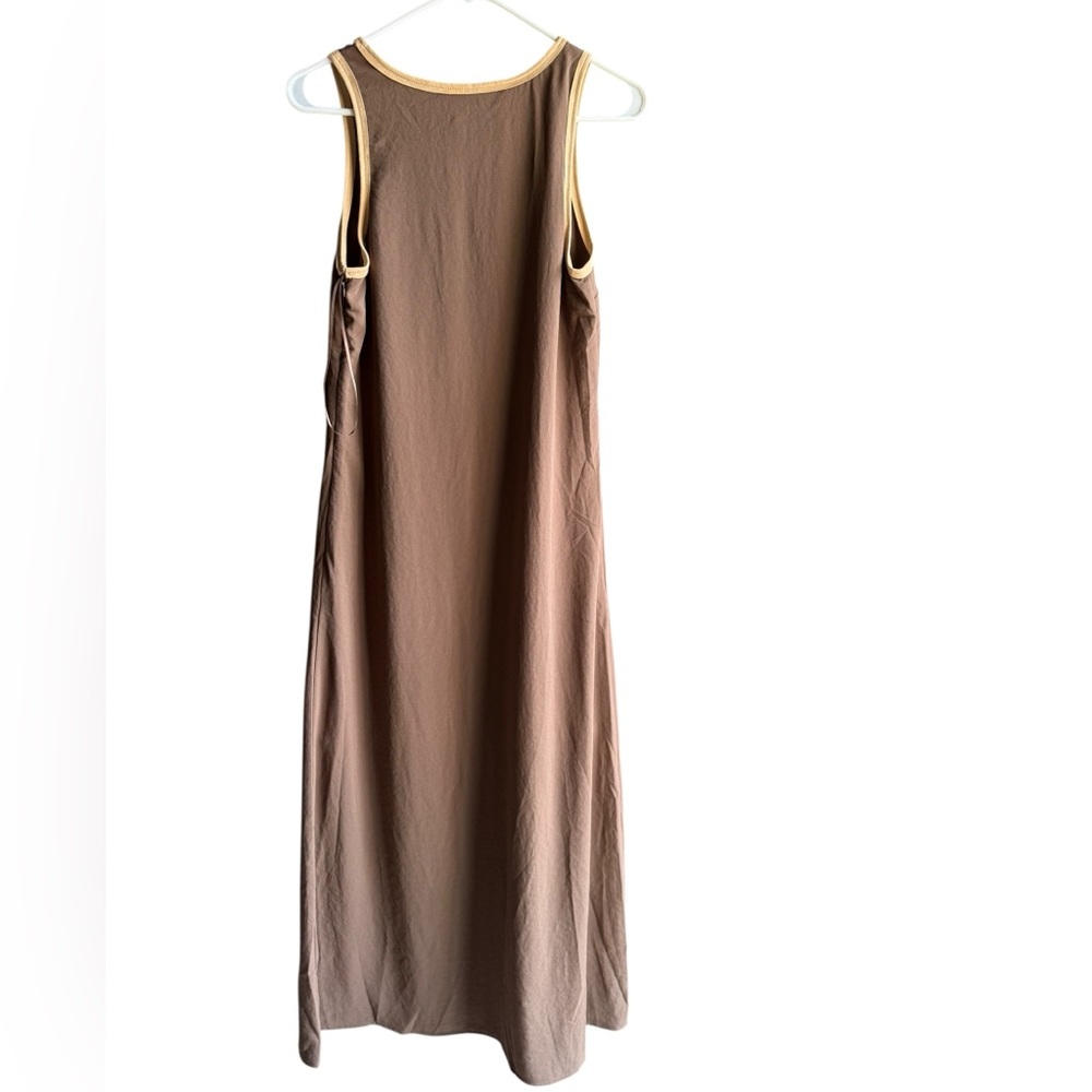 NWT Crescent Suede Trim Chiffon Maxi Size Small - Picture 5 of 10